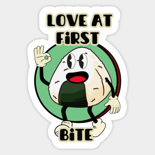 Love at First Bite Sticker